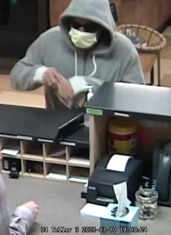 Asheville: Bank robbery suspect
