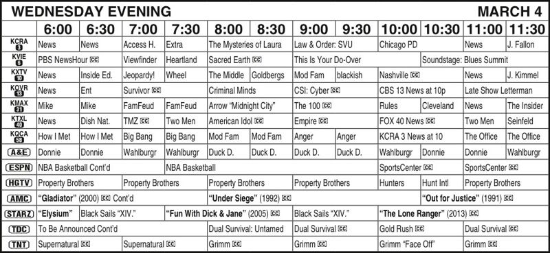 Wnet Schedule TV Listings | News | mtdemocrat.com