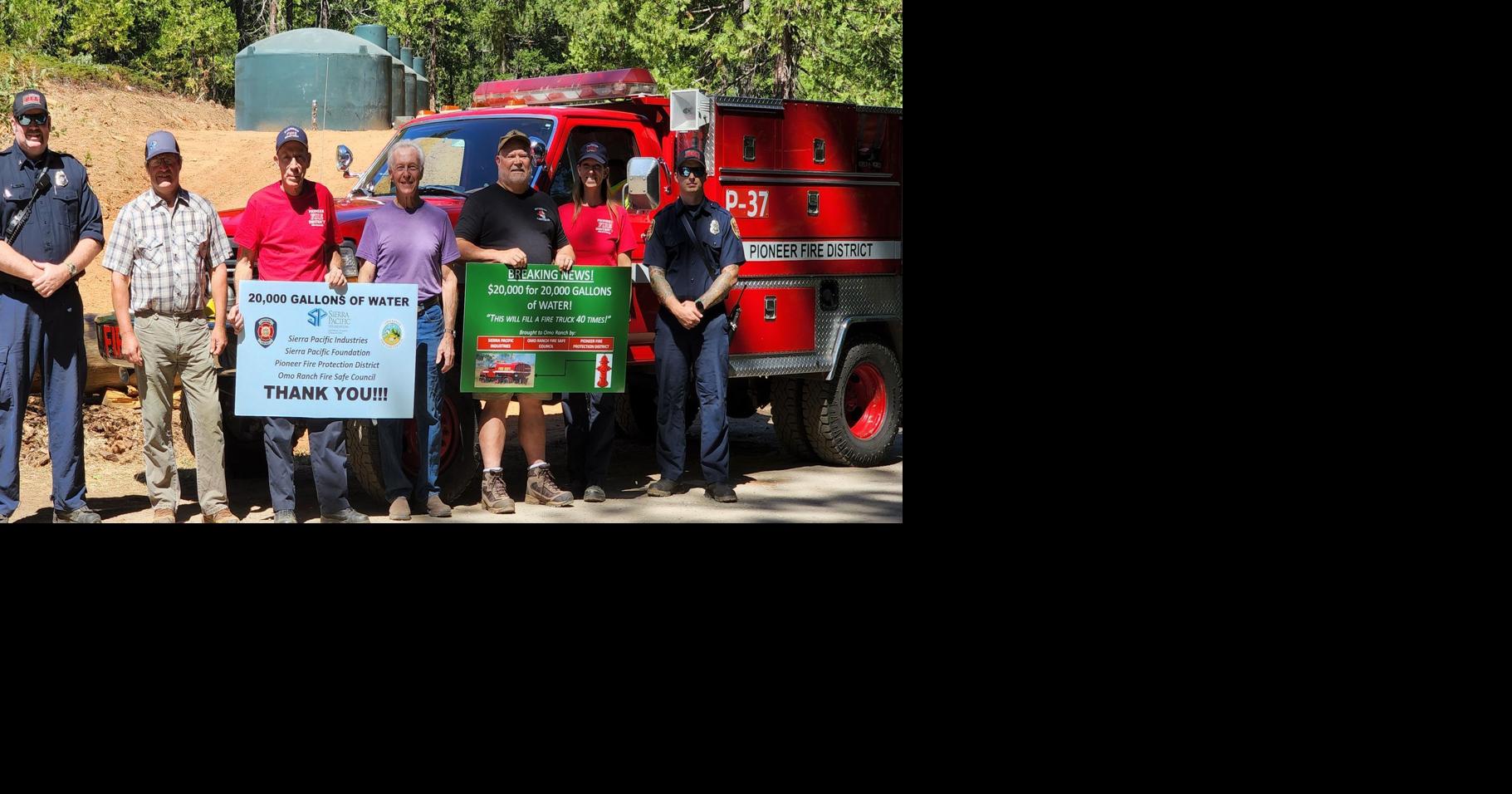 Water tanks to help fight fires in Omo Ranch | News | mtdemocrat.com