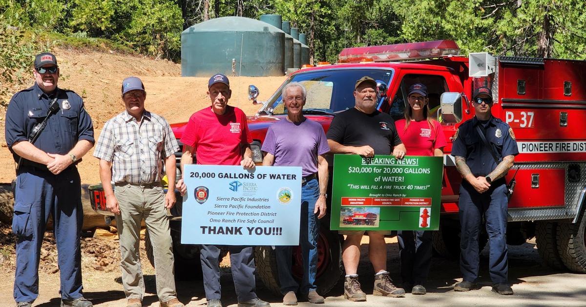 Omo Ranch Water tanks to help fight fires in Omo Ranch | News | mtdemocrat.com
