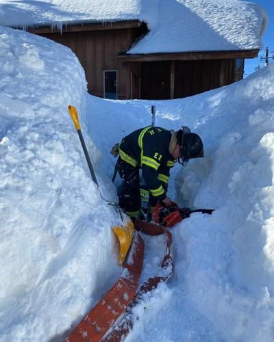 Snow hides hydrant as fire crews respond to explosion | News ...