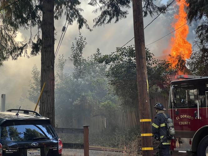 Multiple buildings consumed by Pollock Pines fire | News | mtdemocrat.com