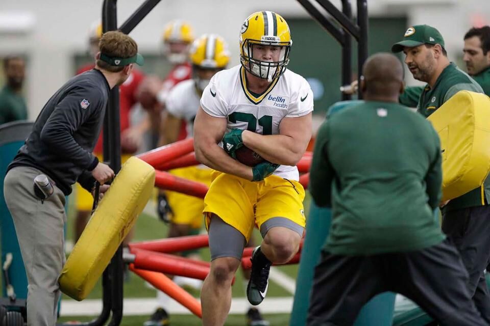 Packers rookie orientation at Don Hutson Center