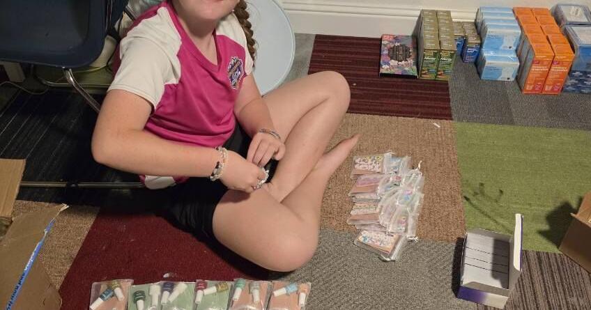 Local Girl Scout shares blessings with those in need