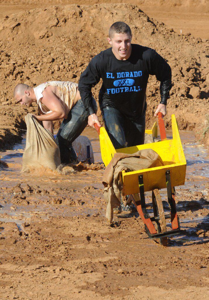 Local Football Players Tryout For Canadian Football League In Sand