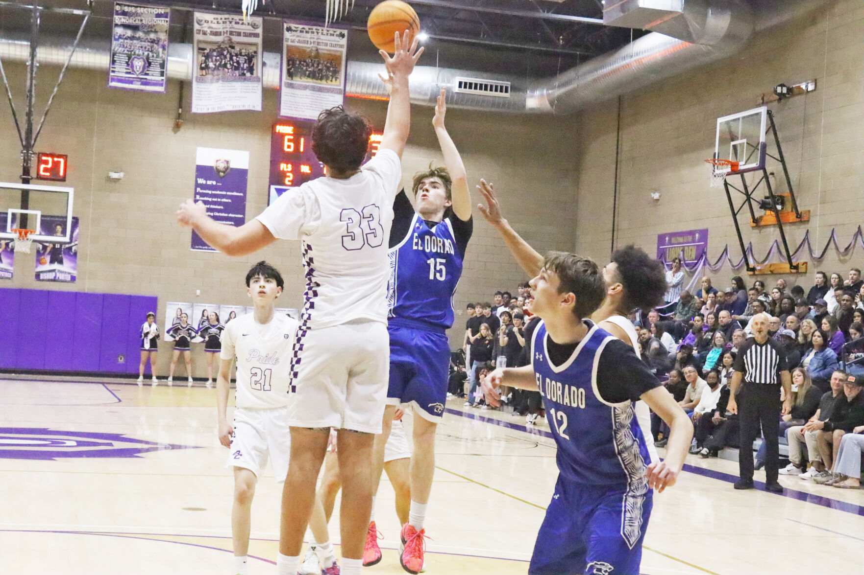 Cougar varsity hoops fall to Pride on the road | Sports