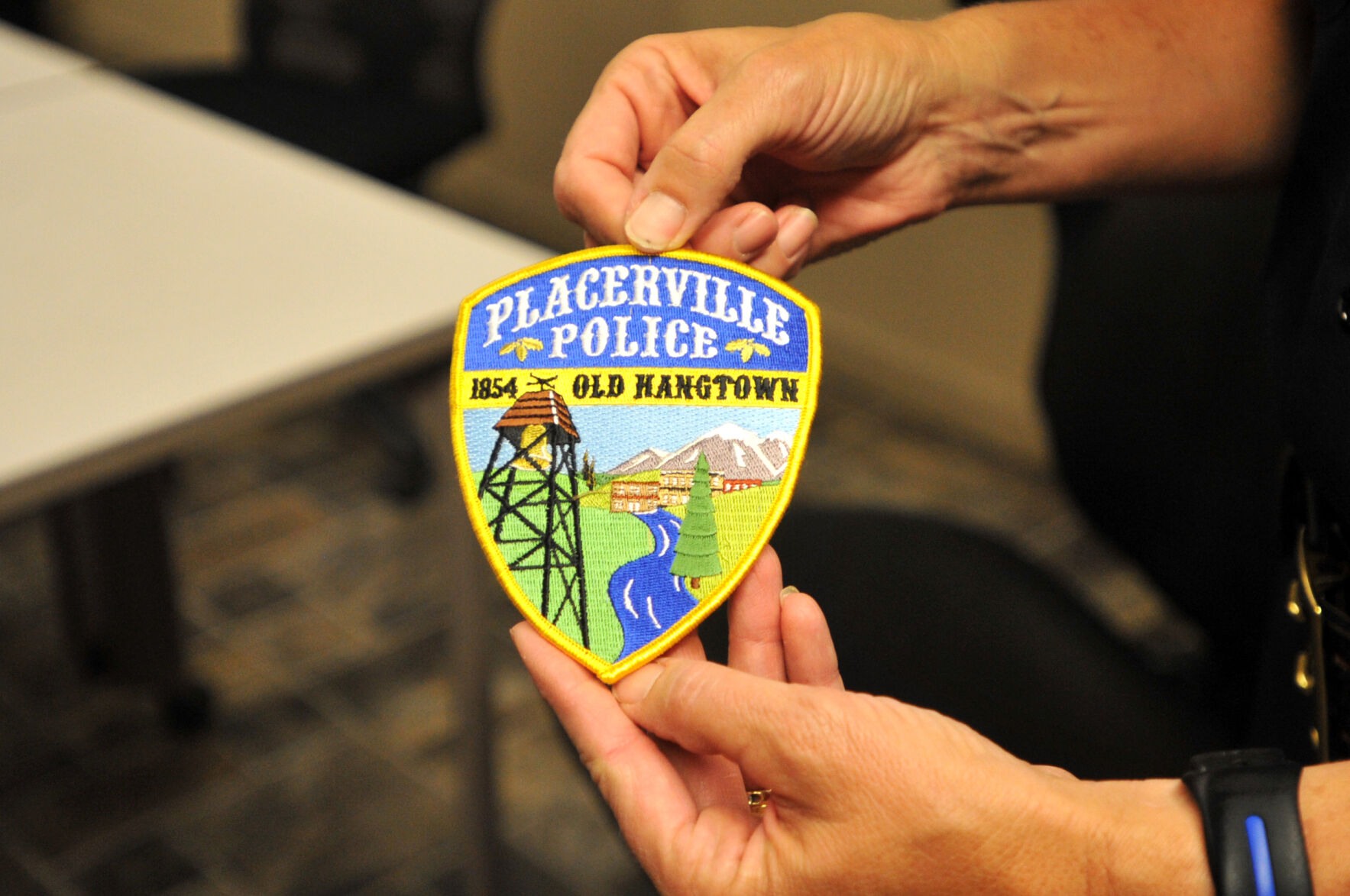 New Patch For Placerville Police | News | Mtdemocrat.com