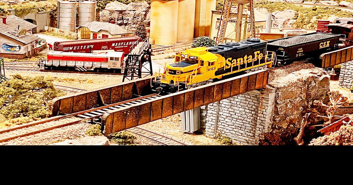 Fairgrounds’ model train rolling once again | Prospecting | mtdemocrat.com