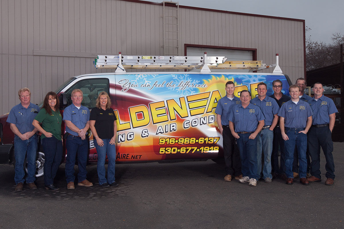 Golden Aire Heating and Air Conditioning is all about family, customers  keeping cool and warm | Secrets of Success | mtdemocrat.com