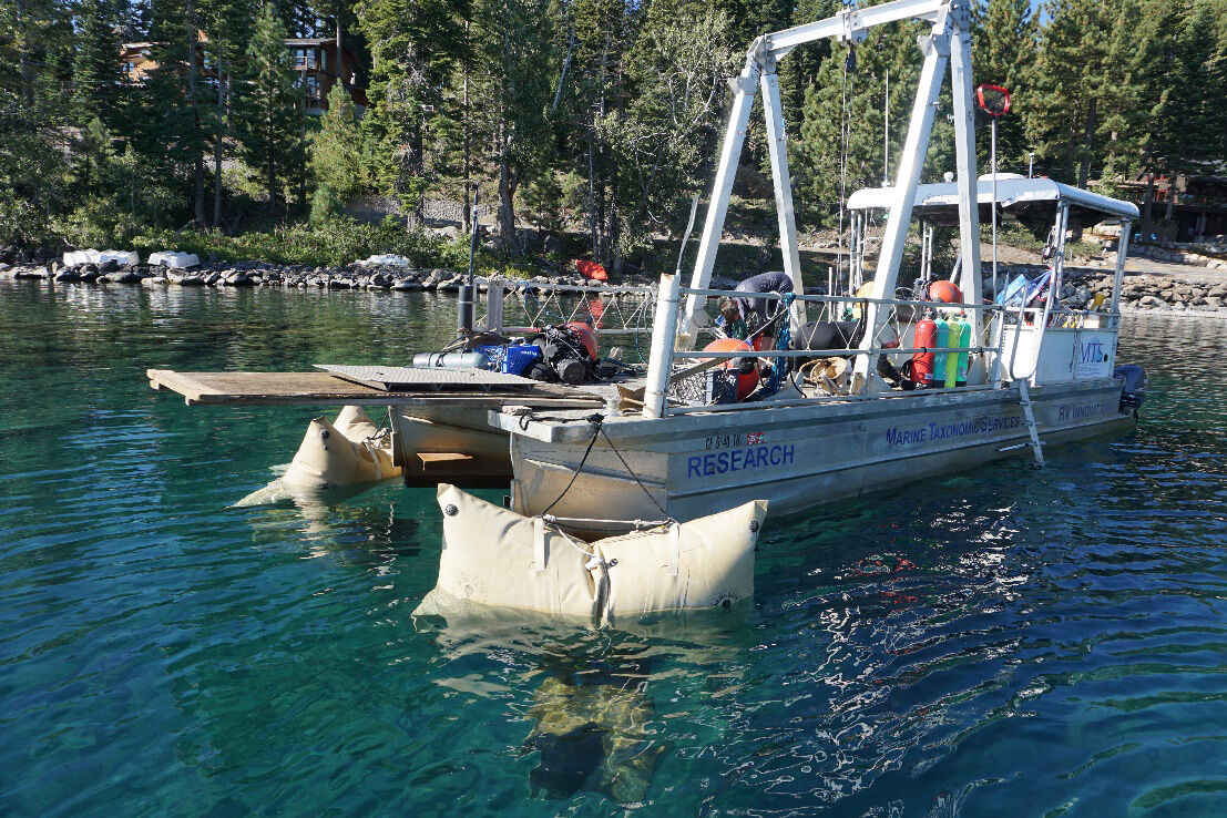 TRPA, partners remove illegal moorings from lake | News | mtdemocrat.com