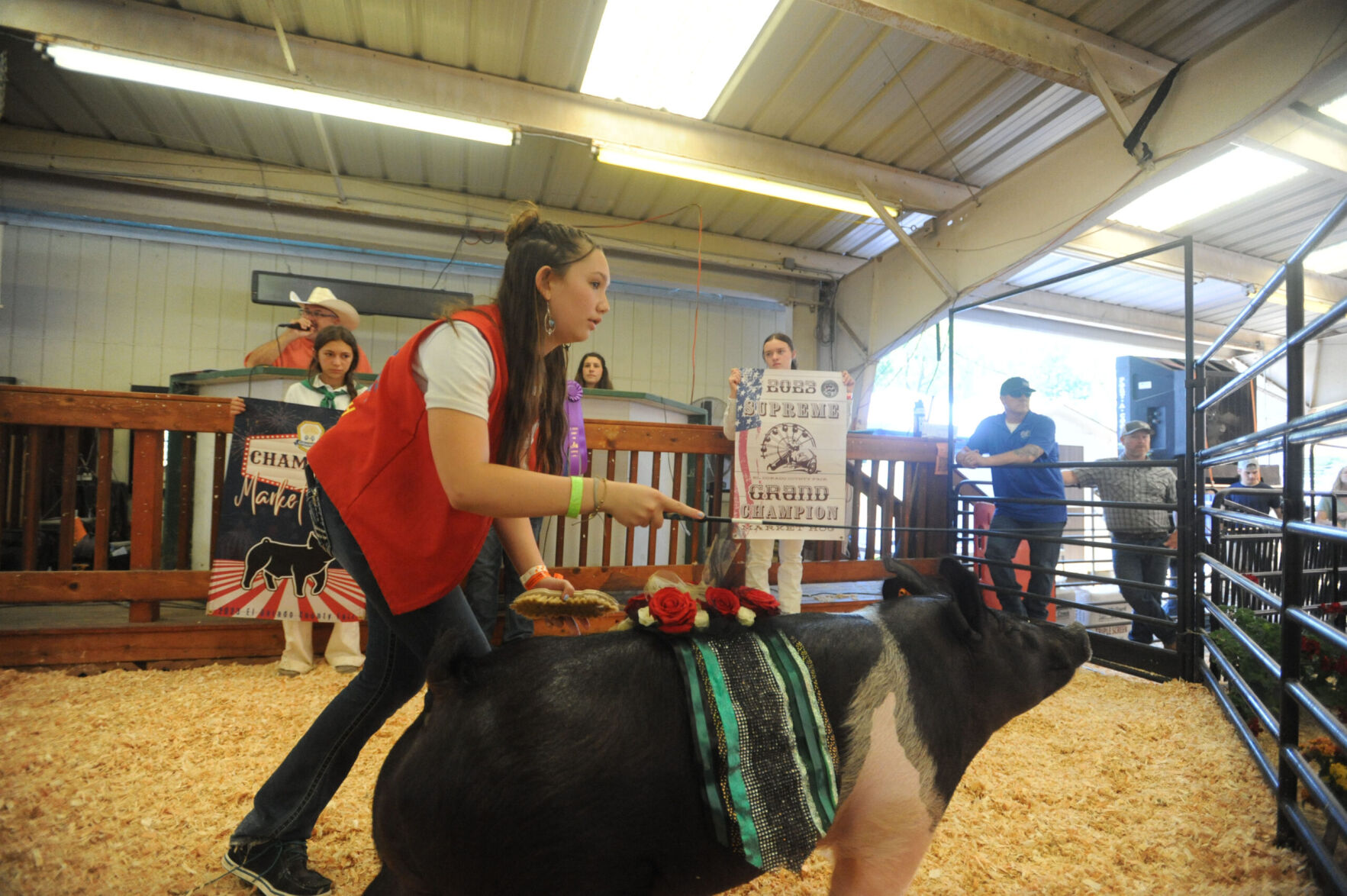 Junior Livestock Auction sees community generosity News mtdemocrat pic