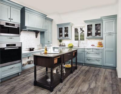 Space of the Week: This Family Kitchen Embraces a Timeless Color