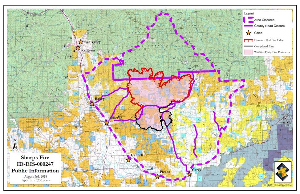 26 Idaho Map Of Fires Maps Online For You