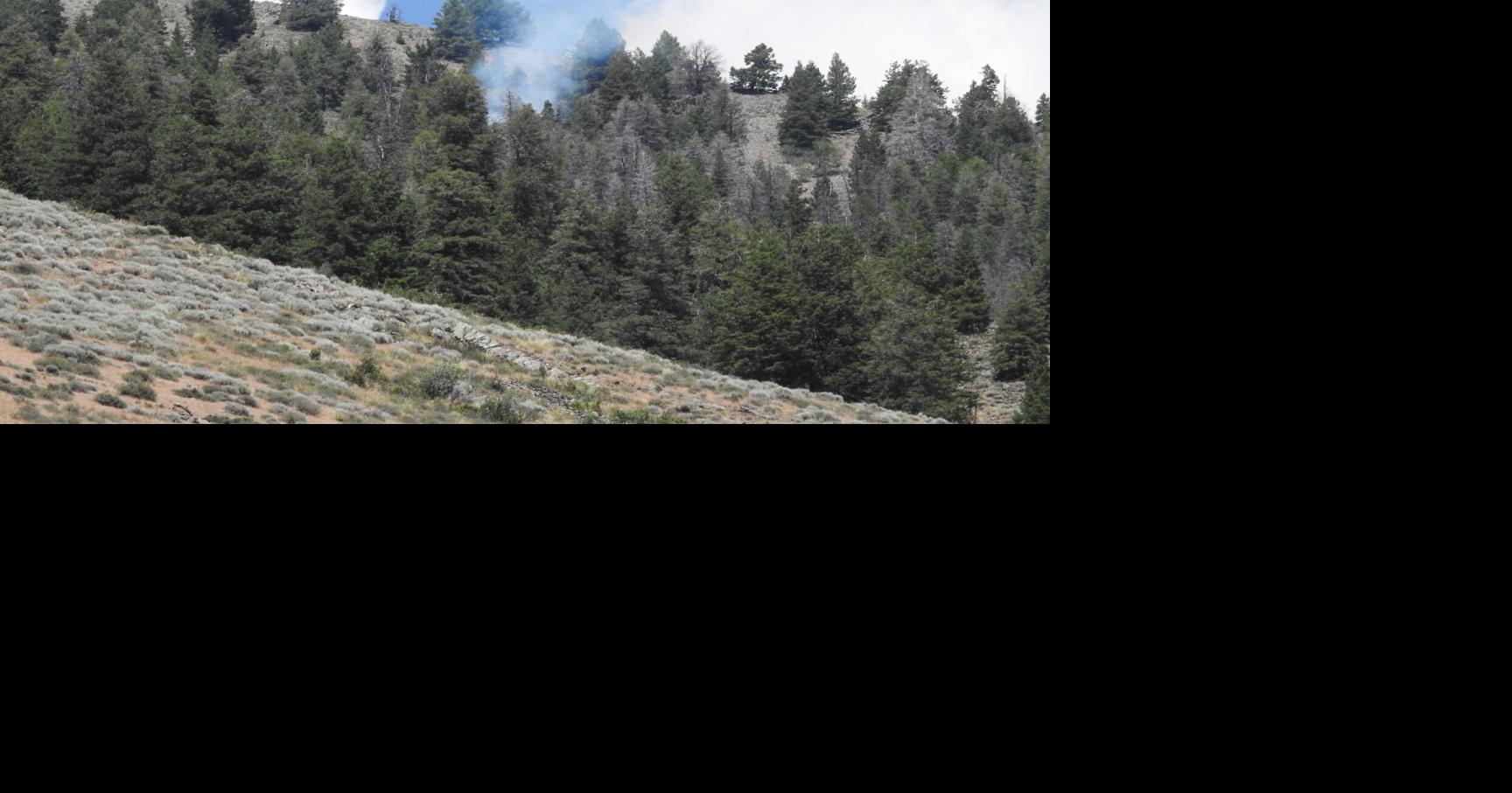 Small wildfire northeast of Ketchum fully contained Trail Fire in Corral Creek area caused by lightning