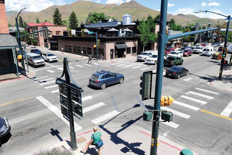 New Crosswalk Systems In Ketchum Nearly Complete Ketchum Mtexpress Com