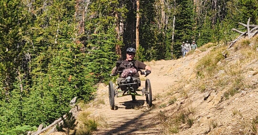 Phyllis Lake adaptive access trail expanded in White Cloud Mountains Final bridge work planned for October