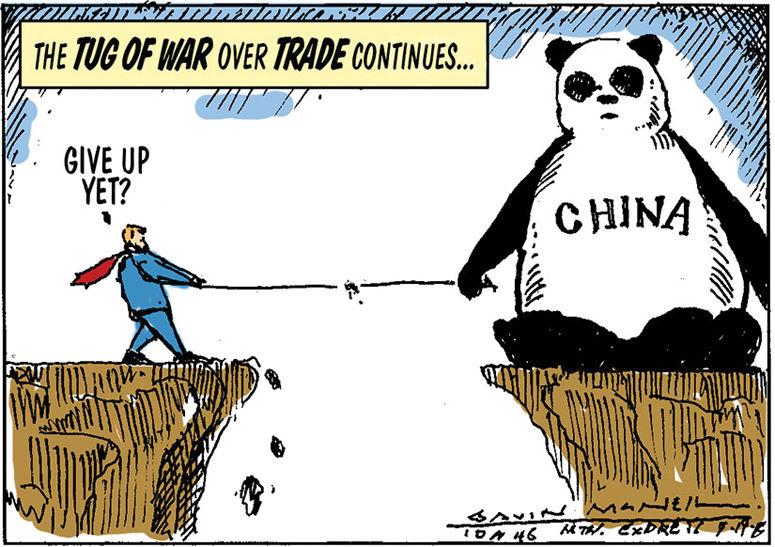 Tug of War | Cartoon | mtexpress.com