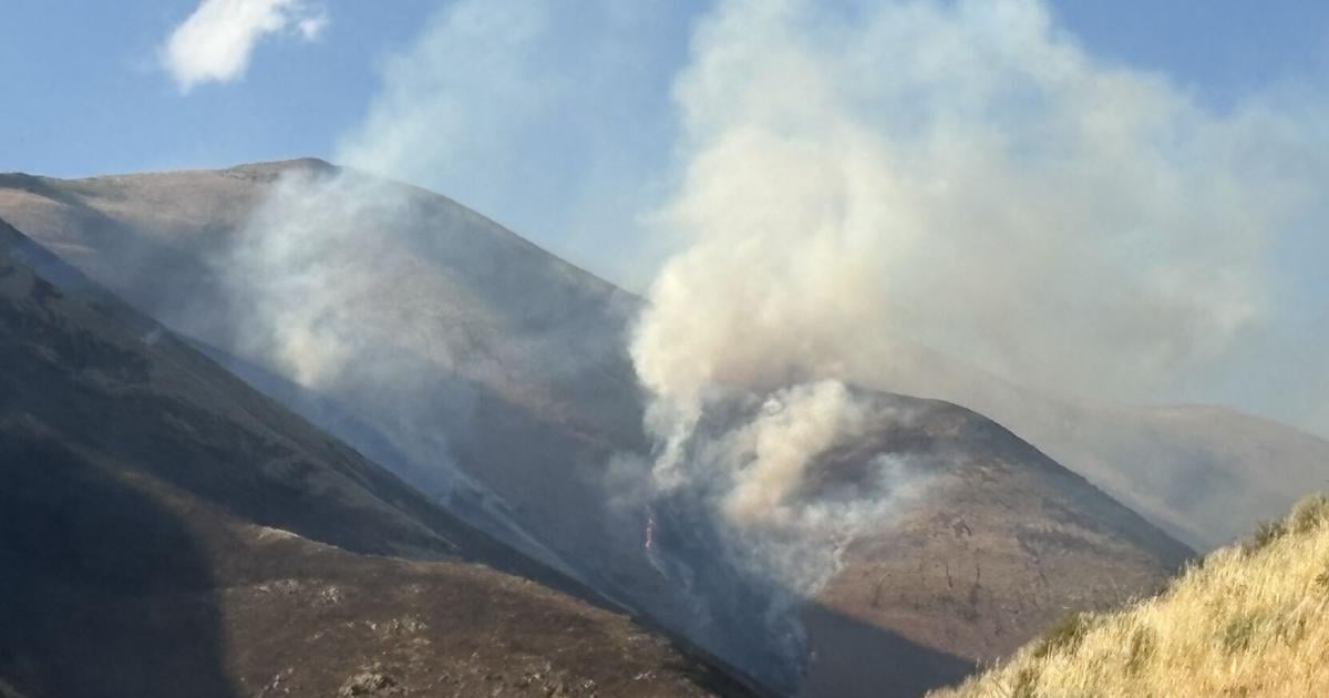 Aircraft assist firefighting efforts east of Bellevue