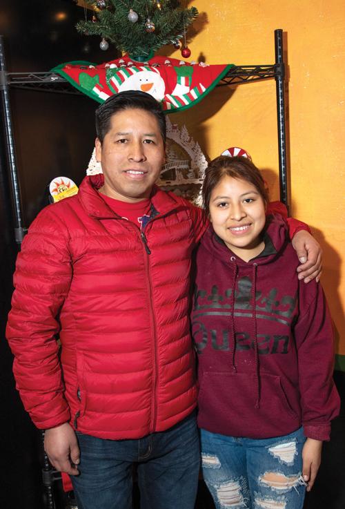 Angel Serva and his daughter Vanessa Serva
