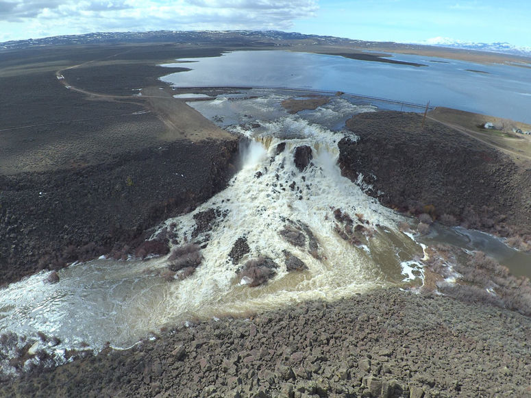 Magic Reservoir gushes out Blaine County