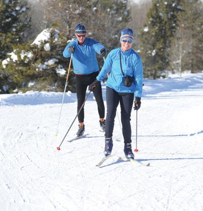 Nordic Skiers Head North For Open Trails Recreation Mtexpress Com