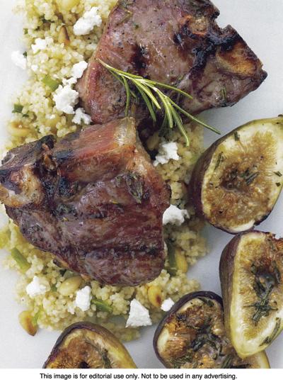 Enjoy a Mediterranean-inspired lamb dinner