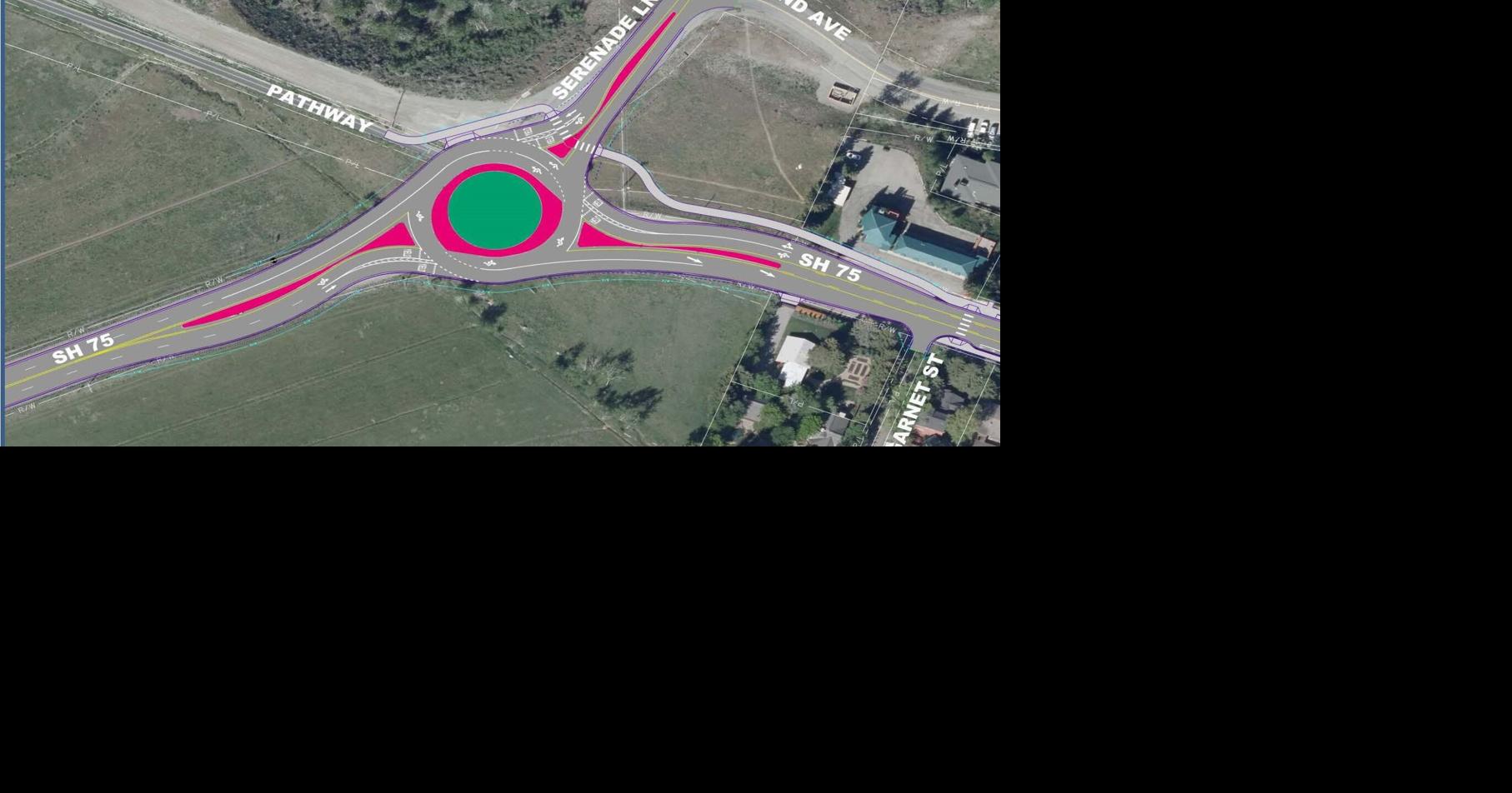 ITD entertains 'gateway' roundabout for southern Ketchum