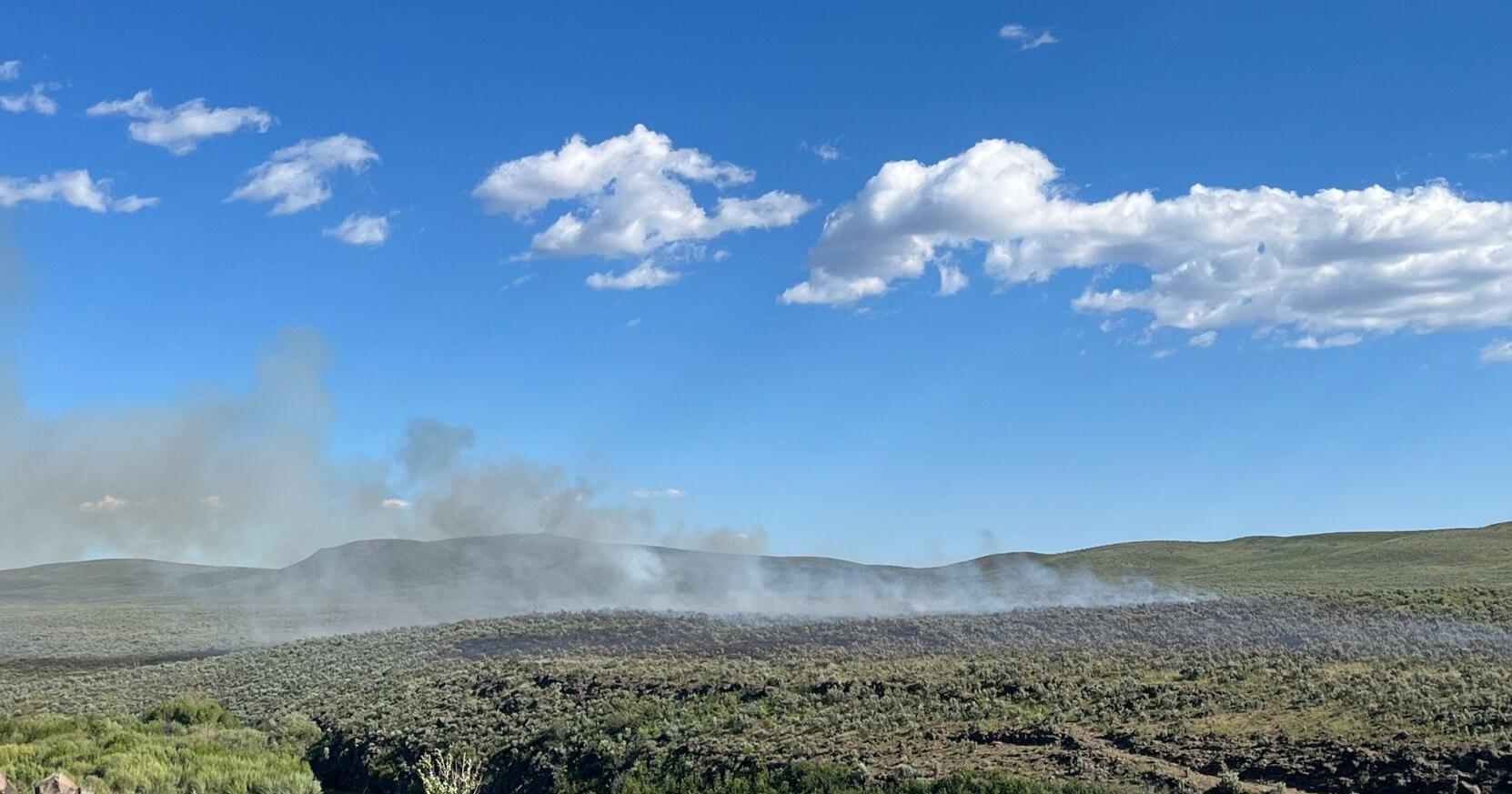 Wildfire reported near Magic Reservoir - Vimarsana News