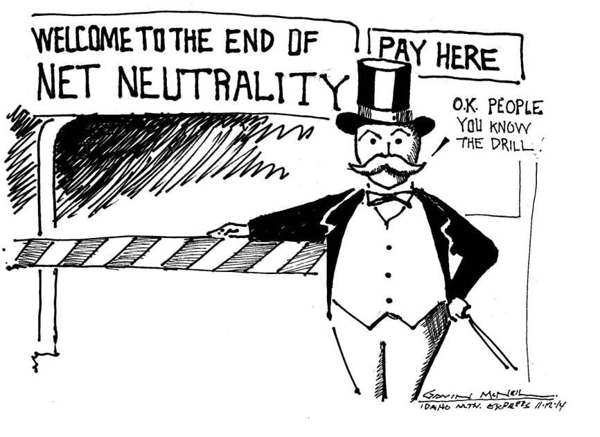 Net Neutrality Cartoon 