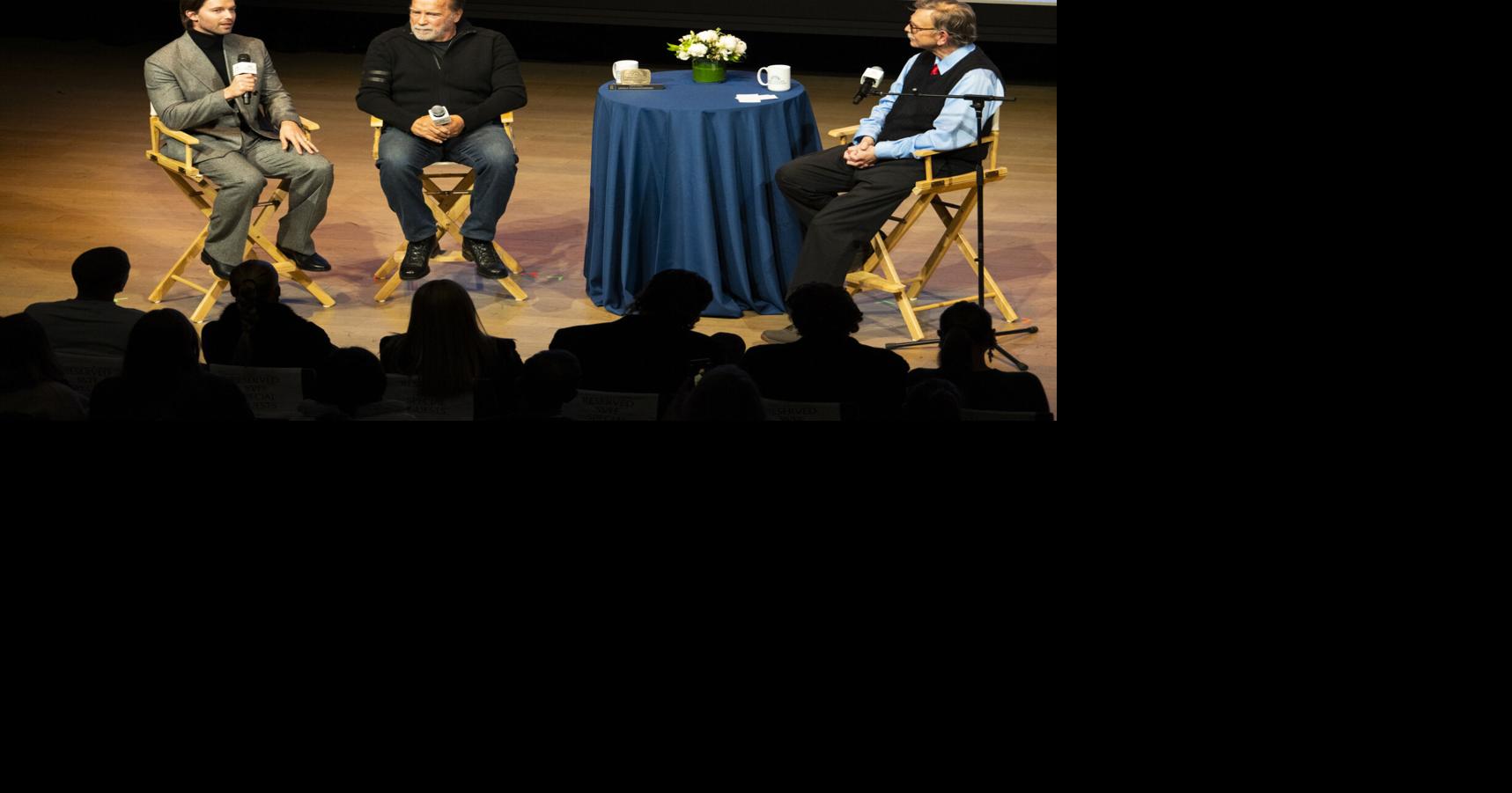 'The Governator' speaks in Ketchum