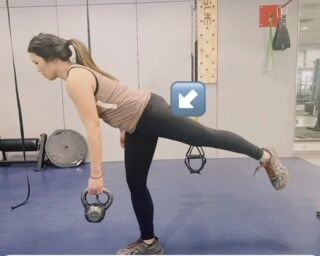 Train like an athlete with the landmine single leg deadlift