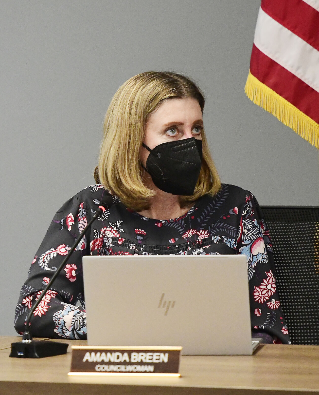 Amanda Breen asks for mask enforcement