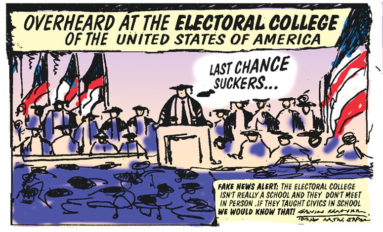 Electoral College Cartoon Mtexpress Com An electoral college is a set of electors who are selected to elect a candidate to particular offices. electoral college cartoon mtexpress com