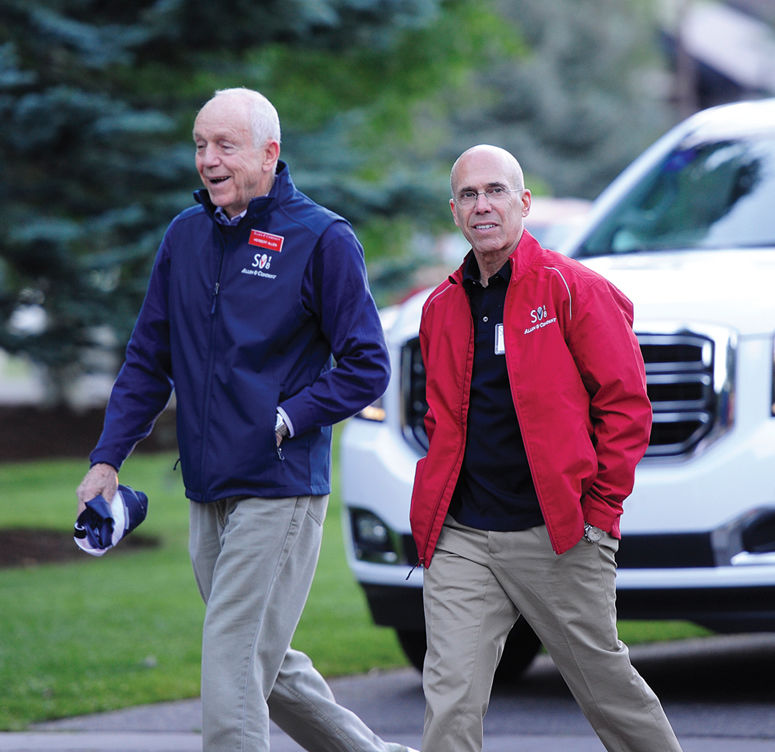 With name tags and name drops, Allen & Co. takes over Sun Valley Sun