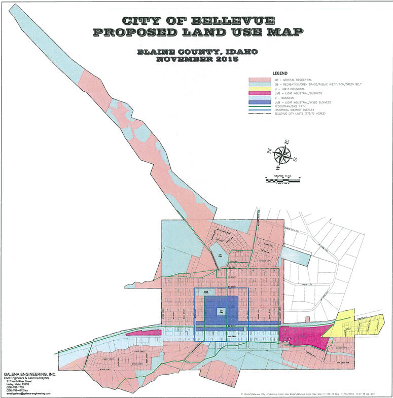 Bellevue P&Z approves landuse map Bellevue