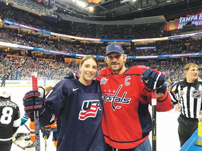 Hilary And Ovi Before Their Ultimate Hockey Golds Local Mtexpress Com