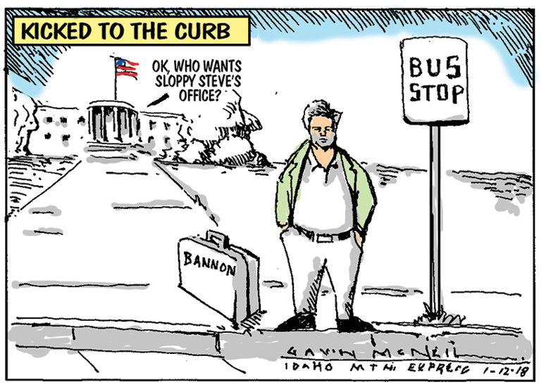 Kicked to the Curb | Cartoon | mtexpress.com