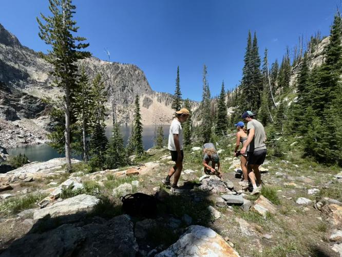 ICL wilderness stewards, Goat Lake, 2024 (copy)