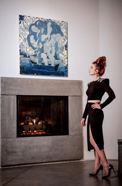 Yanna Lantz sets the stage for her new gallery