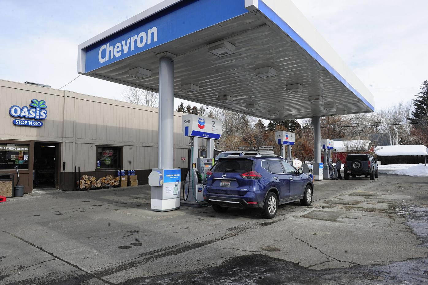 chevron gas station