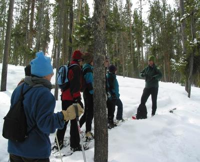 Get the chance to Snowshoe with a Ranger