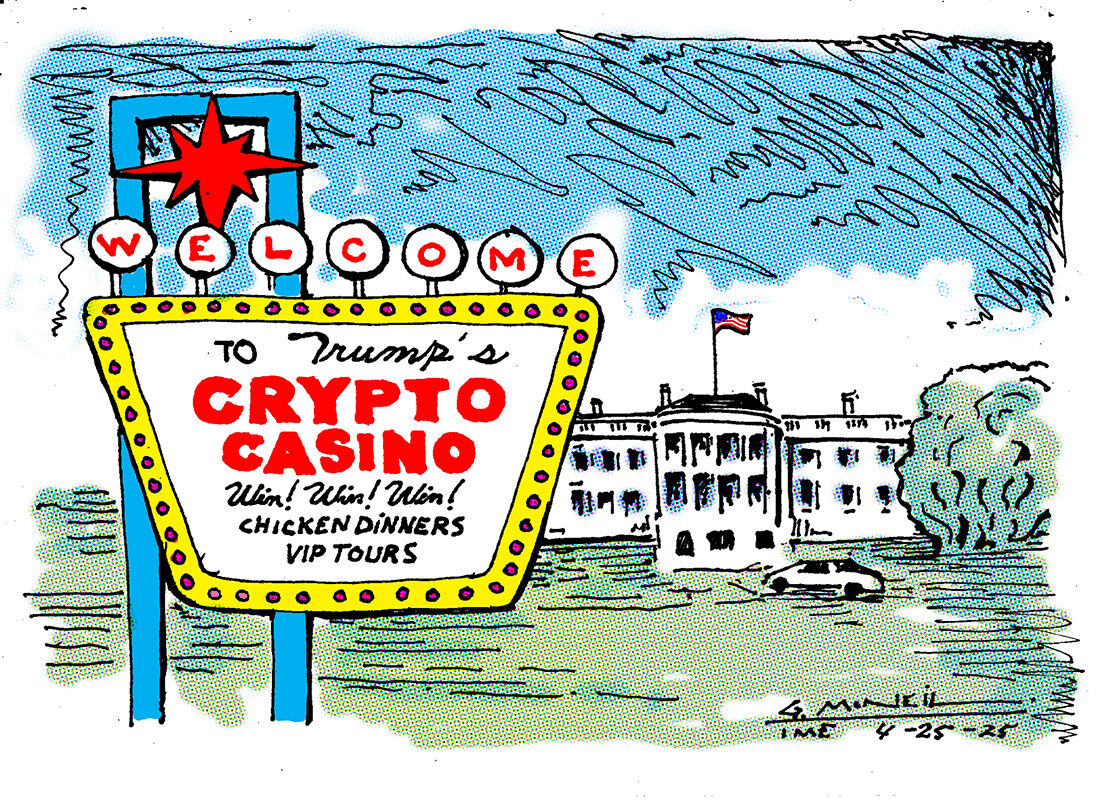 Crypto Casino | Cartoon | mtexpress.com