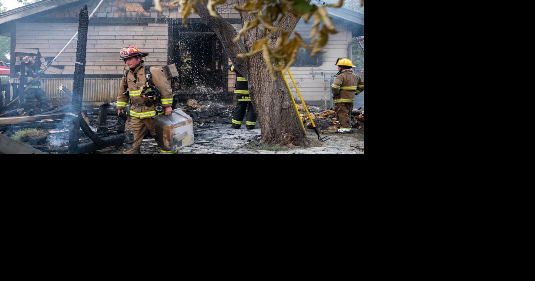 2 weekend fires damage Hailey homes, 3 injured