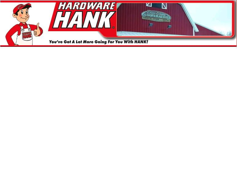 Hardware Hank Product Rental & Leasing Anaconda, MT