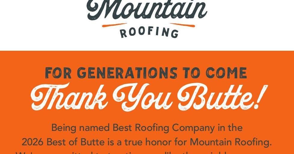 MOUNTAIN ROOFING - Ad from 2026-05-02