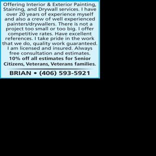 Fournier Painting and Drywall - Ad from 2026-05-04