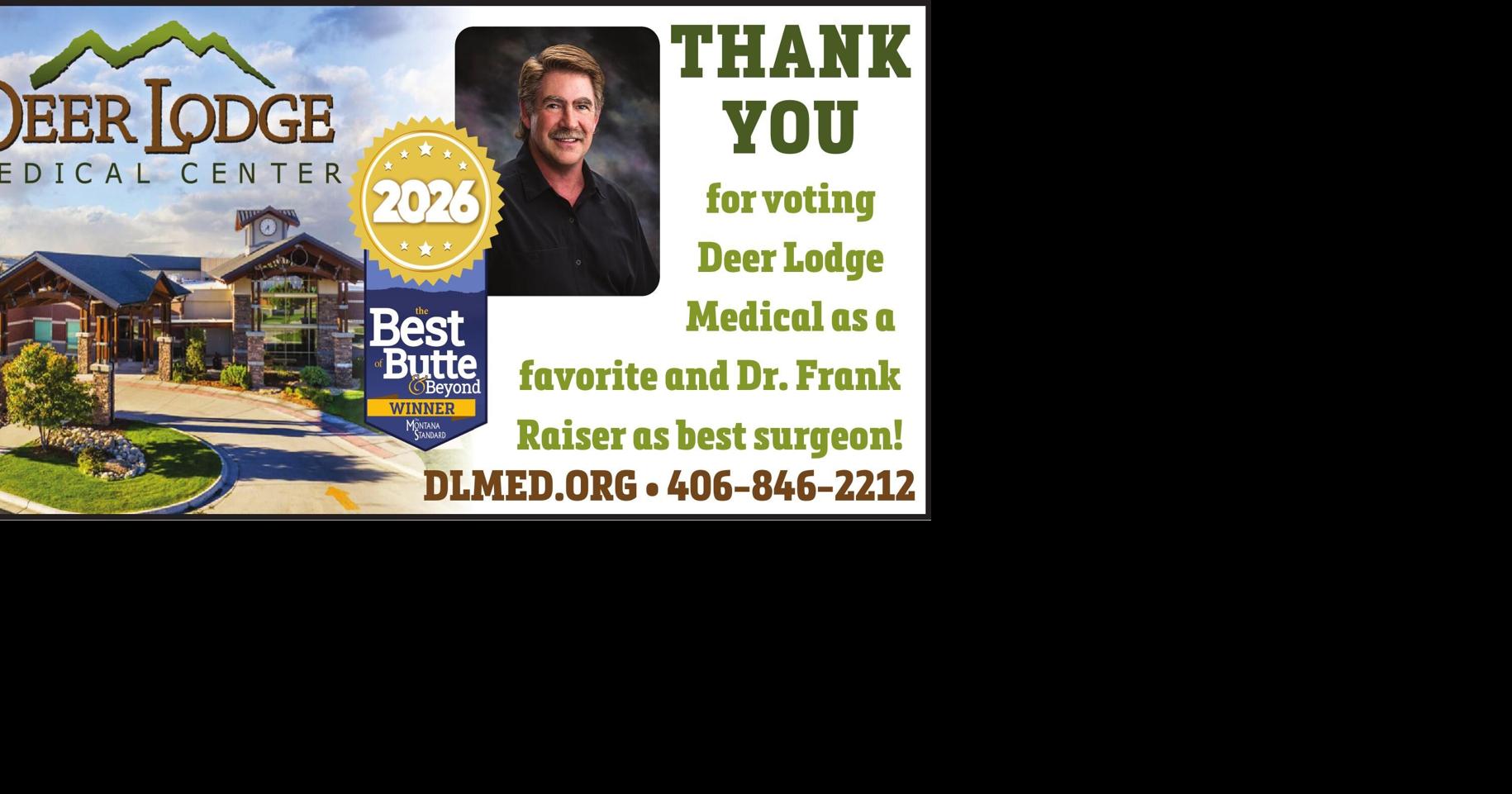 Deer Lodge Medical Center - Ad from 2026-05-02