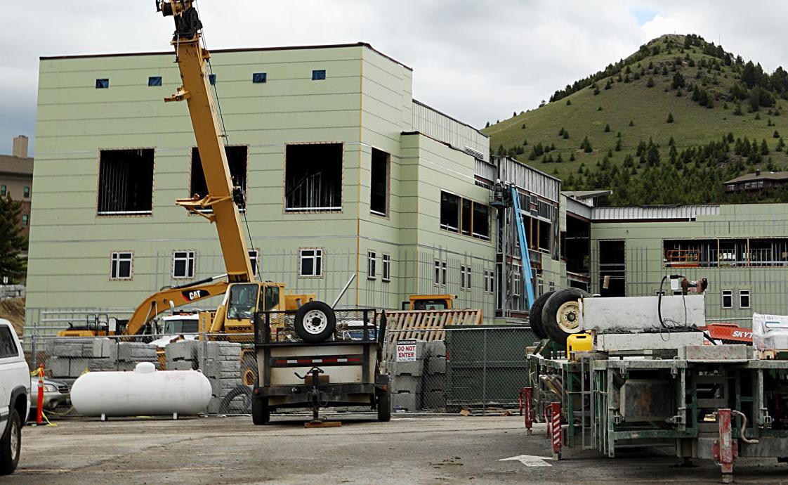 New building on Tech campus takes shape