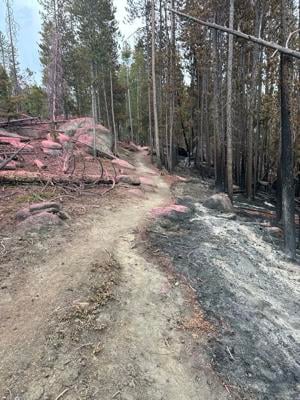 Updated: Crews continue 'mop-up' at Blacktail Canyon Fire; evacuation warning lifted