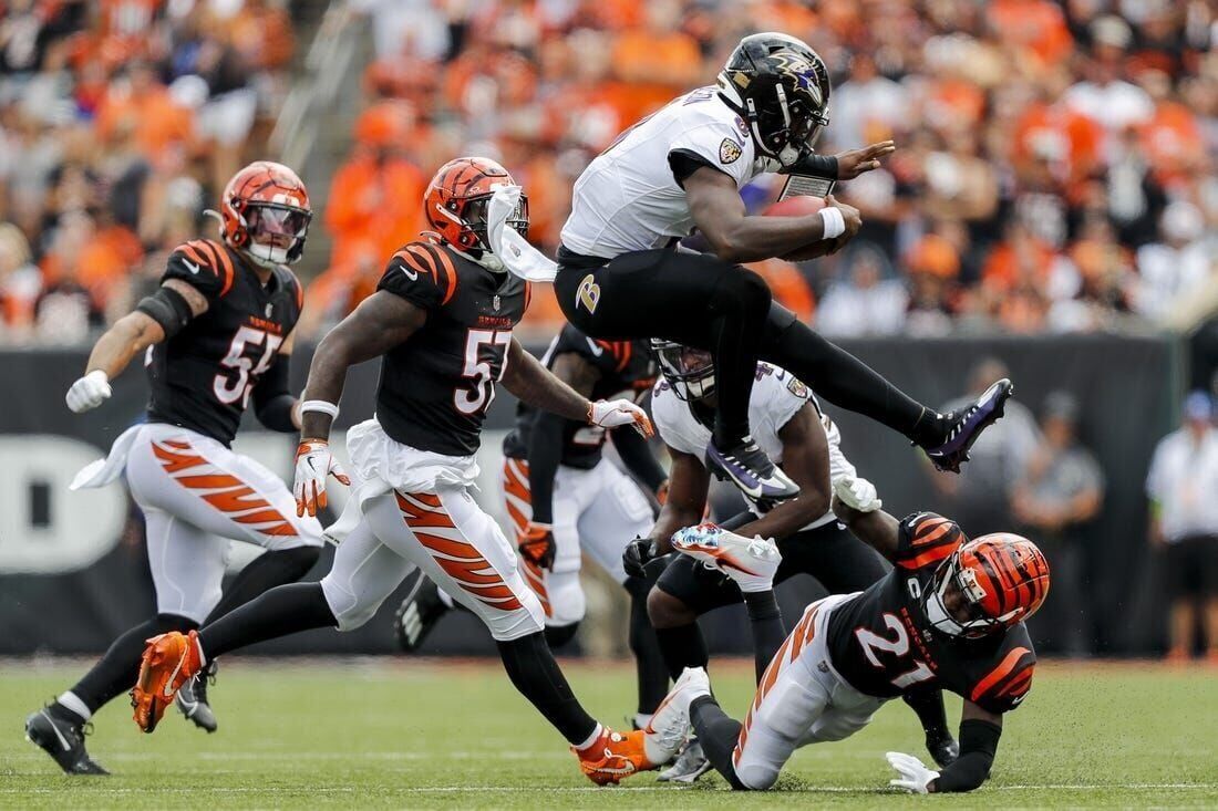 Lamar Jackson Play Catch With (and Tackle) Baltimore Kids